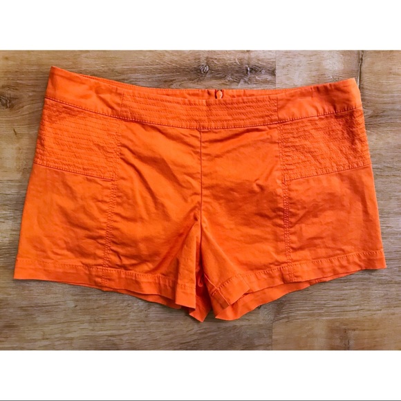 Trina Turk Cera Mandarine Orange Shorts sz 6 EUC - Picture 3 of 8